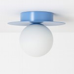 Robin D18 lampa sufitowa 1xG9 niebieska/biała K-5447