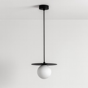 Robin D18 lampa wisząca 1xG9 czarna/biała K-5435