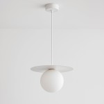 Robin D18 lampa wisząca 1xG9 biała K-5430