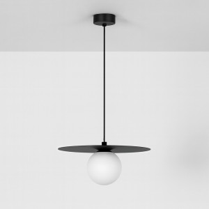 Robin D25 lampa wisząca 1xG9 czarna/biała K-5436