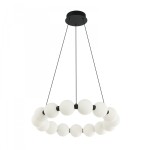 Perla lampa wisząca 15xLED 30W czarna AZ6895