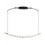 Perla lampa wisząca 15xLED 30W czarna AZ6896