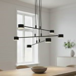 Modus lampa wisząca 6xGX53 czarna 1339/6