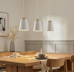 Bolero lampa wisząca 3-punktowa biała 443/3