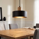 Torin lampa wisząca 1-punktowa czarna 1046/1