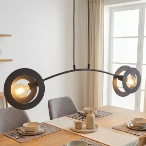 Euforia lampa wisząca 2xE27 czarna 1413/2