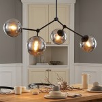 Space lampa sufitowa 4-punktowa czarna/grafitowa 1134/4