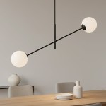 Linear lampa wisząca 2-punktowa czarna/biała 1169/2