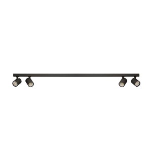 Exo Line lampa sufitowa spot 4xGU10 czarna AZ6653