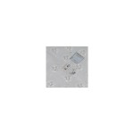 Plafon Pandino D30 z czujnikiem ruchu LED, moc 24W, IP44. Biały, z przezroczystą obudową, widoczne diody LED oraz elementy montażowe. Ujęcie w zbliżeniu na detale konstrukcji.