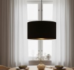 Hilde lampa wisząca 1-punktowa czarna 1054/1
