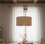 Hilde lampa wisząca 1-punktowa różowa 1053/1