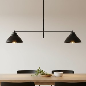 Maverick lampa wisząca 2-punktowa czarna 1211/2