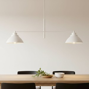 Maverick lampa wisząca 2-punktowa biała 1212/2