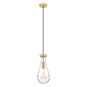 Memphis lampa wisząca 1xE14 mosiądz P01128BR