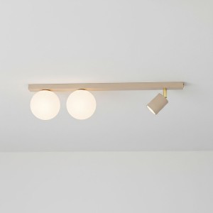 Aspa lampa sufitowa 1xGU10 + 2xG9 beżowa K-5830