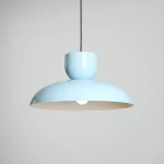Ella lampa wisząca 1xE27 Dark Baby Blue