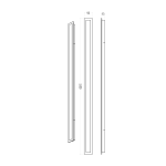 Kinkiet elewacyjny LED Wow 150, czarny, o wymiarach 160x90x45 mm, z klasą szczelności IP54. Prosty, prostokątny kształt, przeznaczony do użytku zewnętrznego, z mocą 30W i regulacją barwy światła CCT.