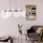 Emma lampa wisząca LED 85W 4000K czarna