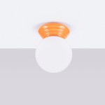 Zori lampa sufitowa 1xG9 IP44 pomarańczowa SL.1899