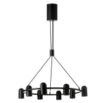 Vivi lampa wisząca 8xGU10 czarna AZ5732