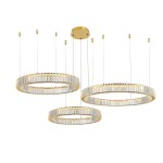 Spark lampa wisząca 3xLED 144W złota AZ5794