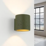 Orbis Beton kinkiet 1xG9 zielona oliwka SL.1839