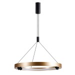 Serafino D60 lampa wisząca 7xLED 34W złota czarna  AZ5834