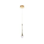 Dalma lampa wisząca LED 4W złota AZ6006