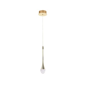Dalma lampa wisząca LED 4W złota AZ6006