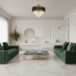 Lampa sufitowa Cristal 5xE14 w złotym wykończeniu, z czarnymi akcentami i kryształowymi detalami, zawieszona na gładkim suficie. Produkt znajduje się w nowoczesnym wnętrzu z zieloną sofą oraz białymi ścianami.