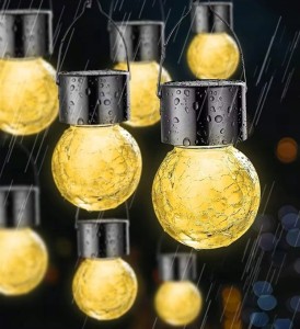 Glovi lampka wisząca solarna 3000K ciepła biała