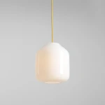 Flask Mimosa D27 lampa wisząca 1xE27 żółta 8500G21_L