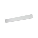 Kinkiet Basento 115 w kolorze białym, o prostokątnym kształcie, zawiera dwa źródła LED o mocy 40W CCT. Produkt zamontowany na ścianie, z gładką, matową powierzchnią, idealny do nowoczesnych wnętrz.