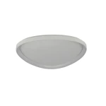 Plafon LED Amanda D60, moc 55W, w kolorze białym. Okrągła, płaska konstrukcja z matowym kloszem, montowana na suficie. Prosty design, idealny do nowoczesnych wnętrz.