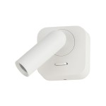 Lugano Squere kinkiet spot LED 3W biały AZ5654