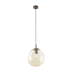 Lava Brown D25 lampa wisząca 1xE27 brązowa 11326