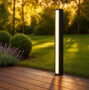 Roma H60 lampa ogrodowa słupek LED 12W 4000K czarna