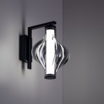 Elva kinkiet LED 8W 3000K czarna/grafit 18219