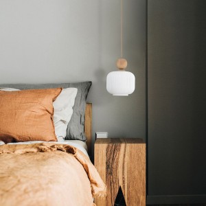 Ballo lampa wisząca 1xE14 beżowa 11049