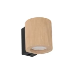Eve Corte kinkiet 1xGU10 czarny/buk 11443