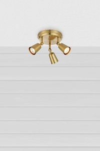 Tiny lampa sufitowa spot 3xGU10 mosiądz 108980