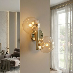 Eral kinkiet 2xE14 złoty błyszczący 91540