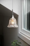 Luna lampa wisząca E14 nikiel satyna 109012
