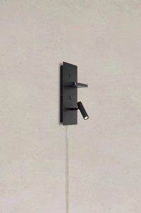 Carica kinkiet z portem USB-C LED 4W czarny 109018