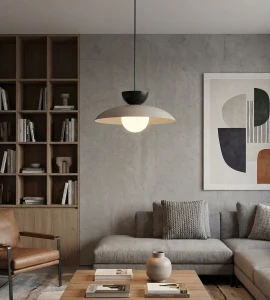 Mulan lampa wisząca 1xG9 mokka/czarna 1621/4