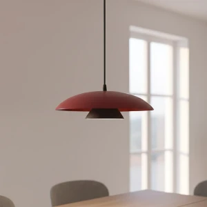 Babel lampa wisząca 1xGX53 czarna/burgund 1622/6