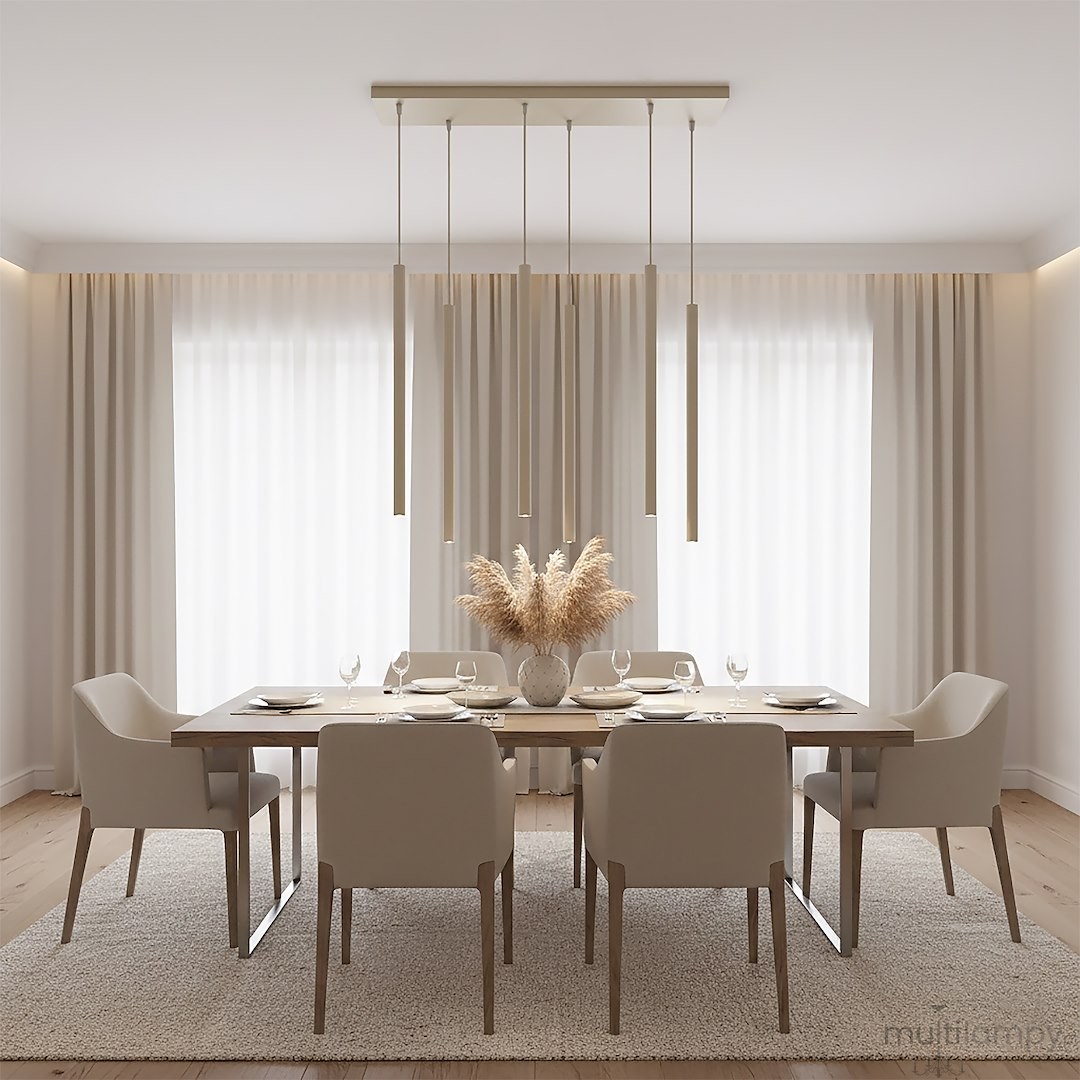 Selter lampa wisząca 6xG9 mokka 1646/6