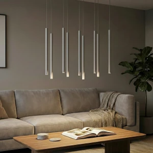 Selter lampa wisząca 9xG9 szara 1648/9