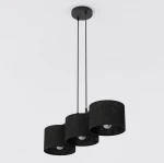 Eco lampa wisząca 3xE27 czarna 1655/3